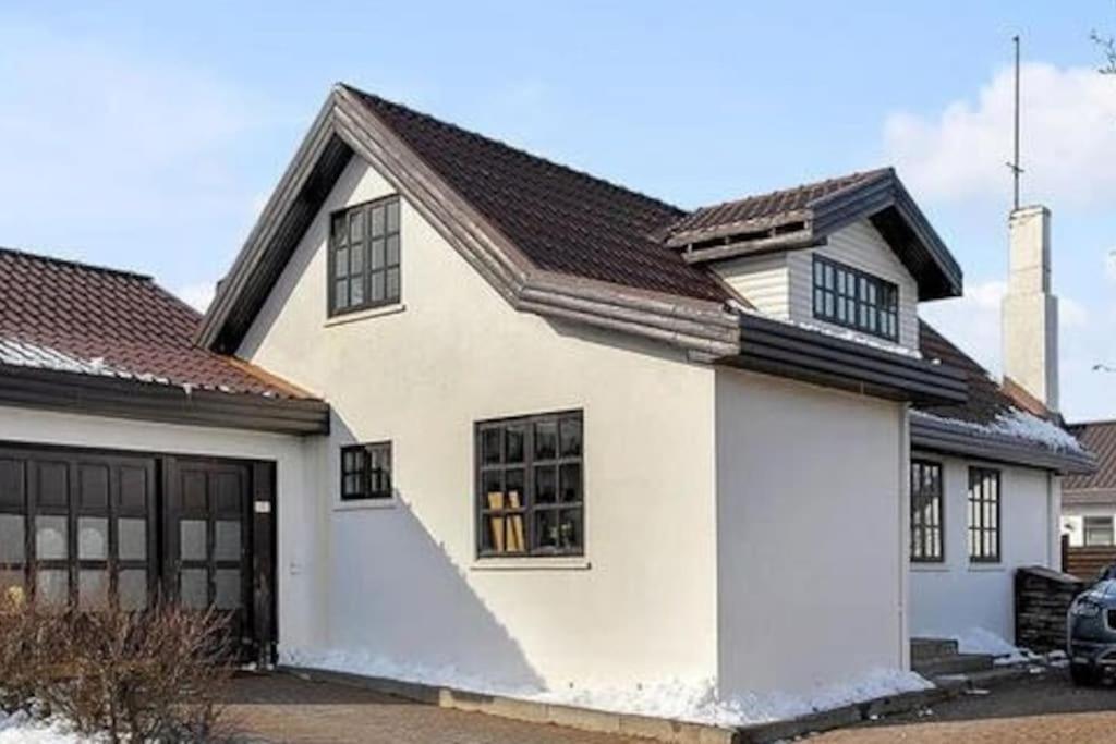 Icelandic Art Garden Villa W. Parking In Centre City Reykjavik Ngoại thất bức ảnh