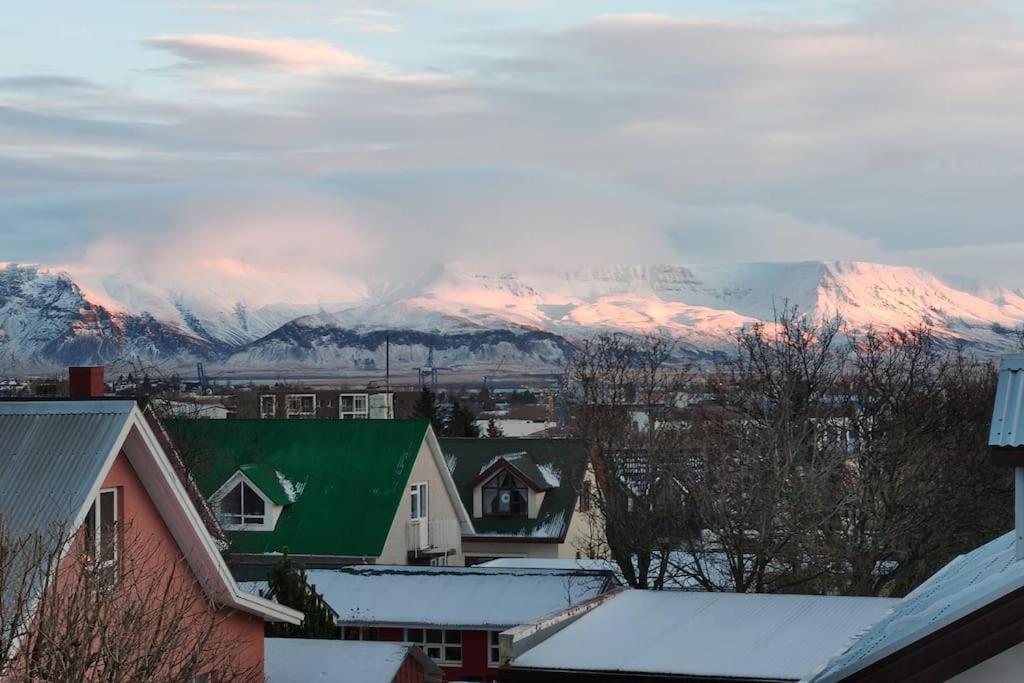 Icelandic Art Garden Villa W. Parking In Centre City Reykjavik Ngoại thất bức ảnh